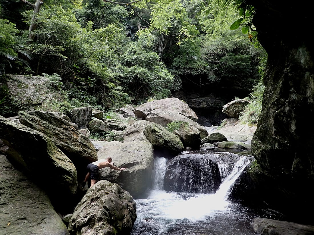 River tracing at Bǎo lǐ kǔ xī in Taoyuan - photo 11