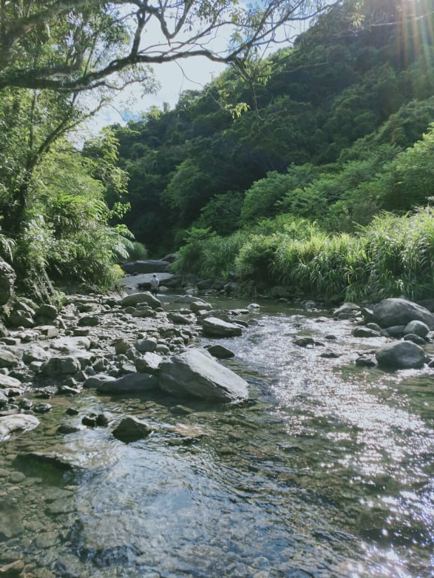 River tracing at Jiajiuliao river in Taipei - photo 1