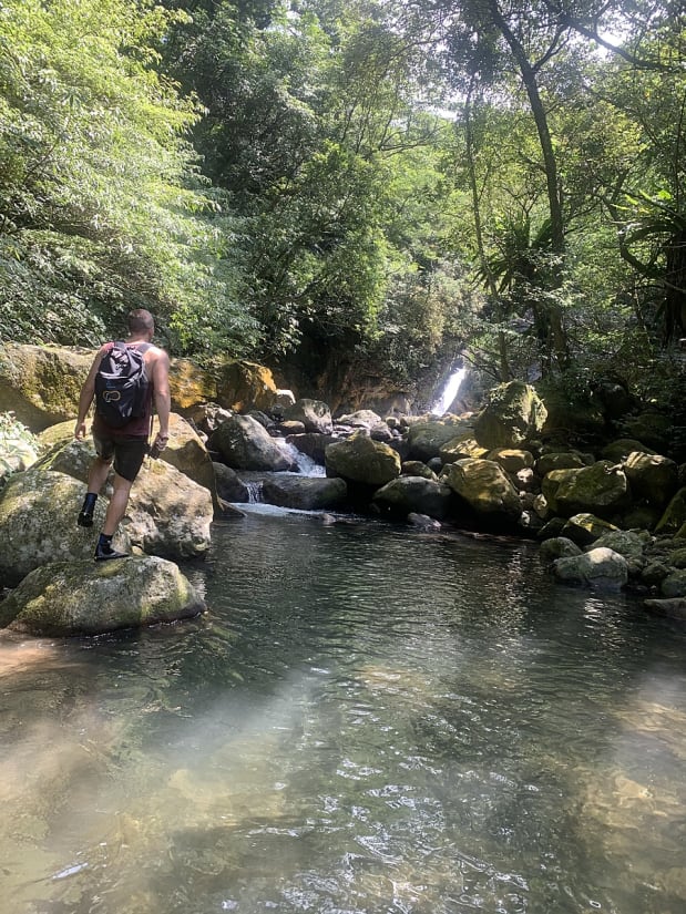 River tracing at  lǎo méi xī in Taipei - photo 18