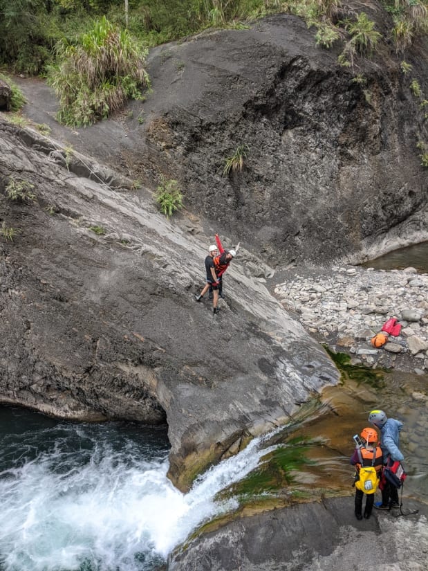 River tracing at Wenshui river in Miaoli - photo 4