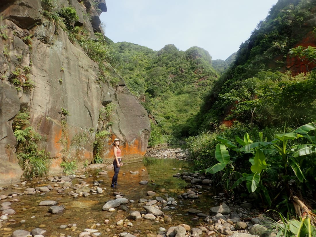 River tracing at Bàn píng xī in Keelung - photo 5