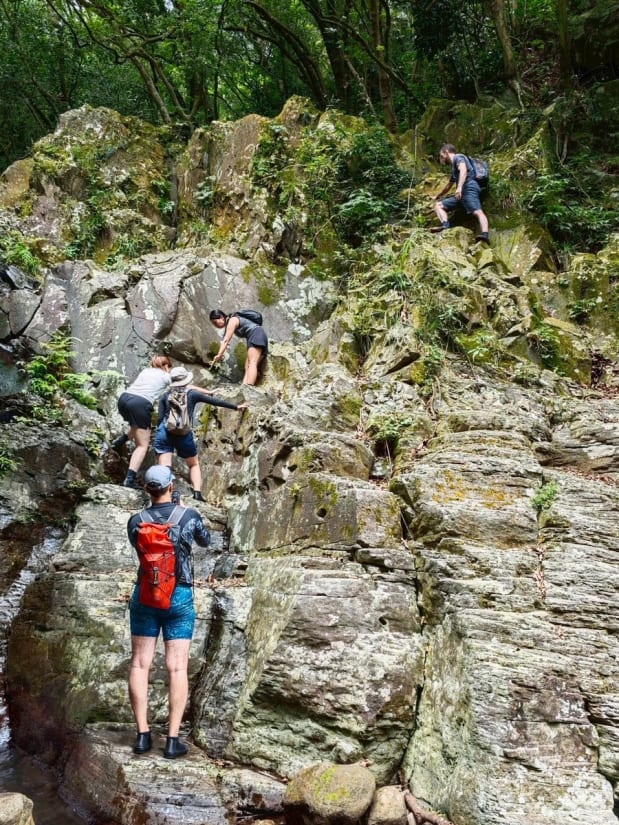 River tracing at Touqian creek in Taipei - photo 4