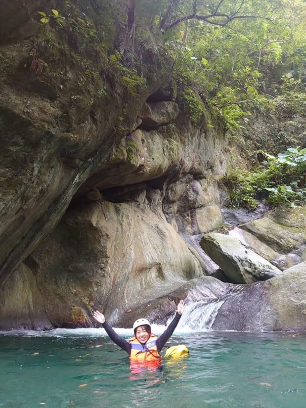 River tracing at Lupi river in Yilan - photo 8
