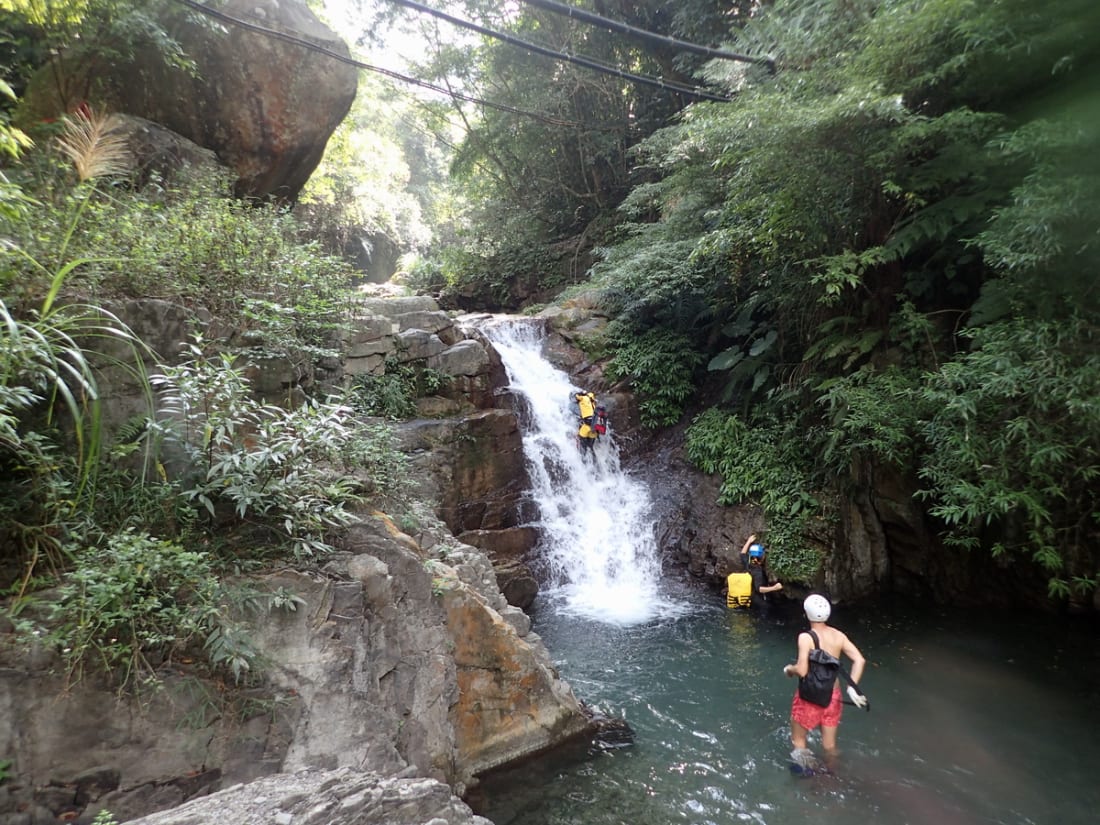 River tracing at Dabicuo in Miaoli - photo 6