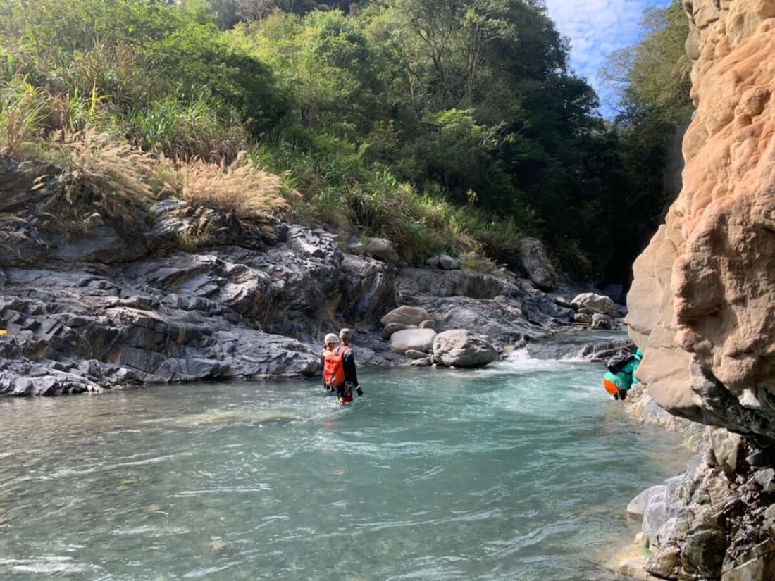 River tracing at Taluowan river in Nantou - photo 3