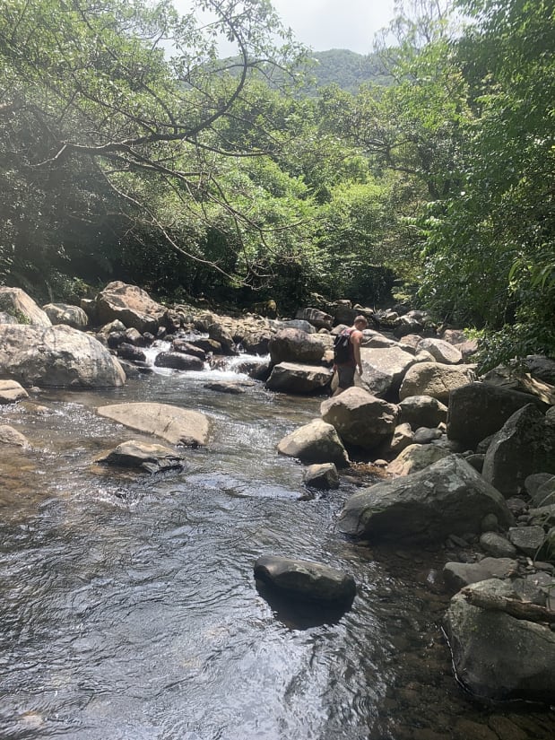River tracing at  lǎo méi xī in Taipei - photo 20