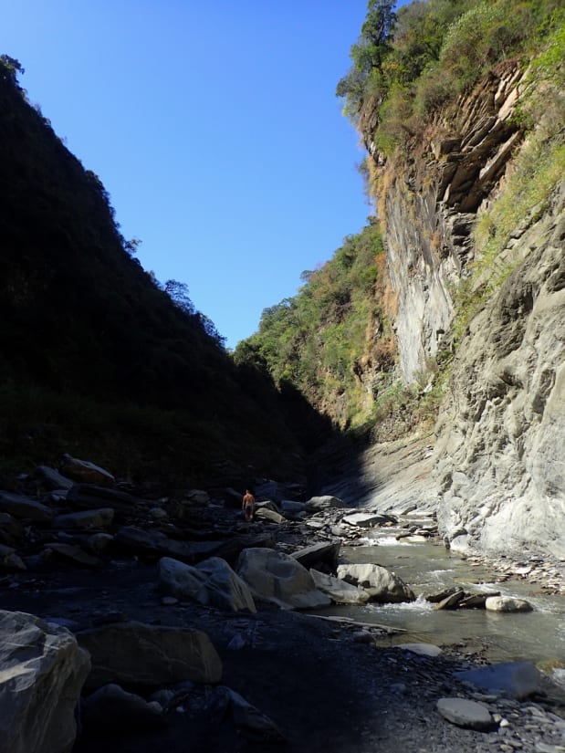 River tracing at Hot spring river in Pingtung - photo 5