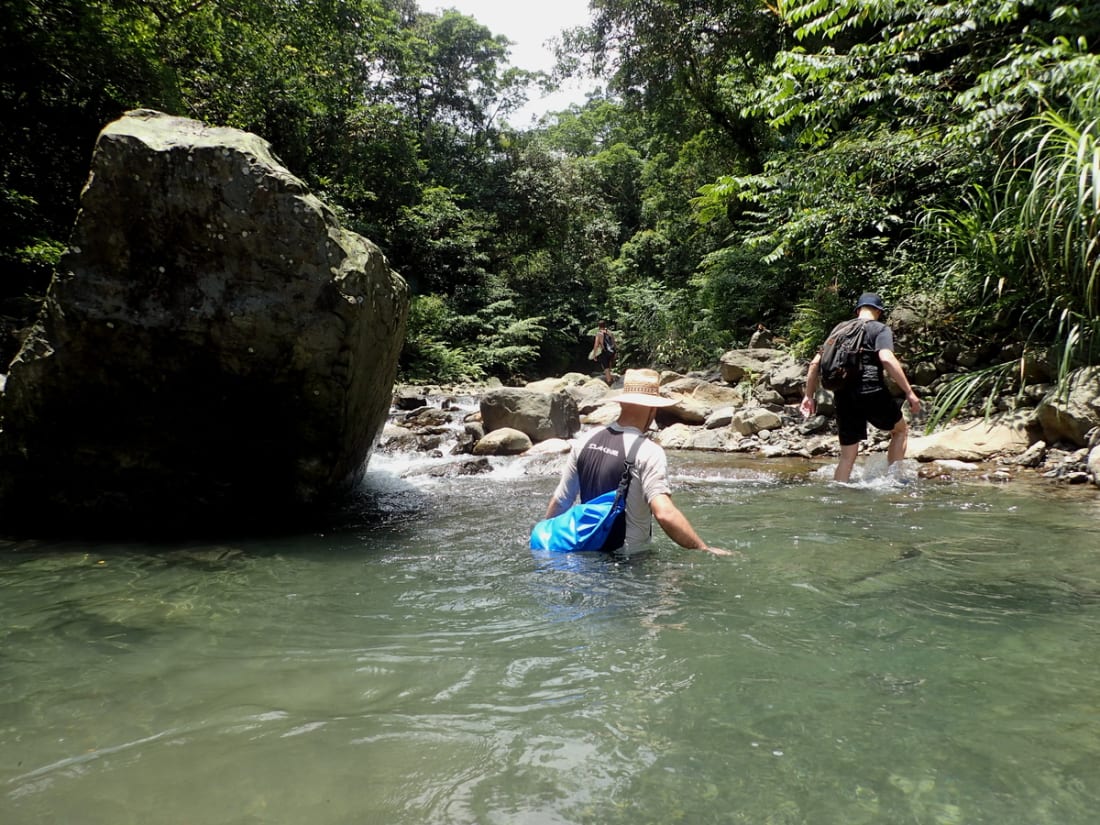 River tracing at Jiajiuliao river in Taipei - photo 3