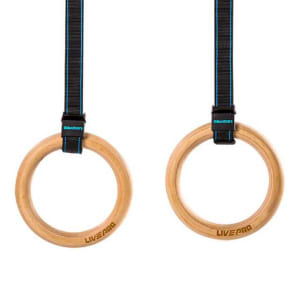 Livepro Wood Gym Ring