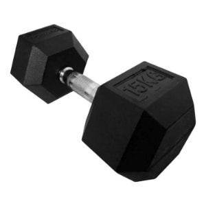 Force USA Rubber Hex Dumbbells Pair 1KG - 60 KG