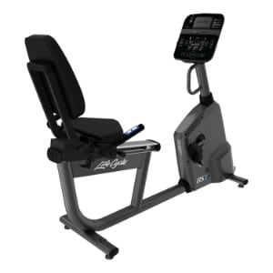 Life Fitness RS1 Recumbent Bike Track Console.
