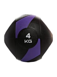 TA Sport Medicine Ball With Grip, 3KG, Purple/Black