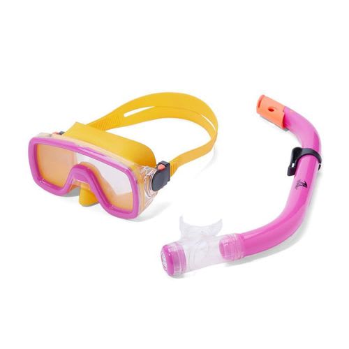 TA Sports Swimming Mask & Snorkel D101+Dx503 Purple Frame