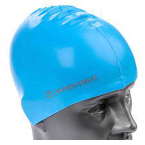 Winmax Solid-Adult Swimming Cap Blue