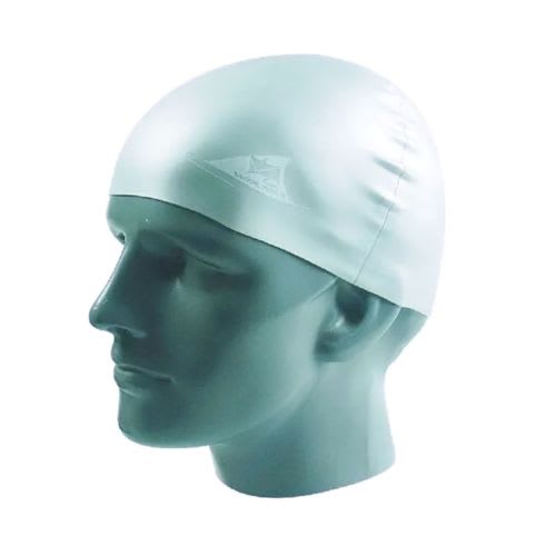 Winmax Solid-Adult Swimming Cap White