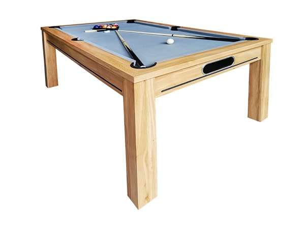 Knight Shot 3-in-1 Multi Game Table | 7 FT Billiard Table - Dining Top - Table Tennis