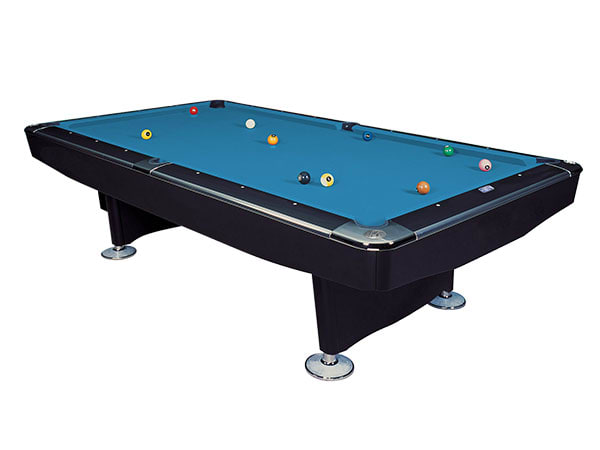 Knight Shot Royal Pool Table | 9 Ft Tournament & World Cup Billiard Table - Black