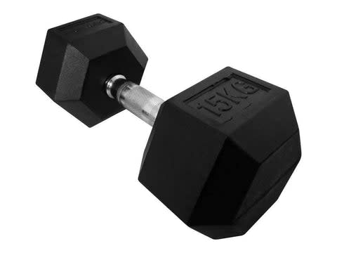Force USA Rubber Hex Dumbell pairs 1kg - 60kg
