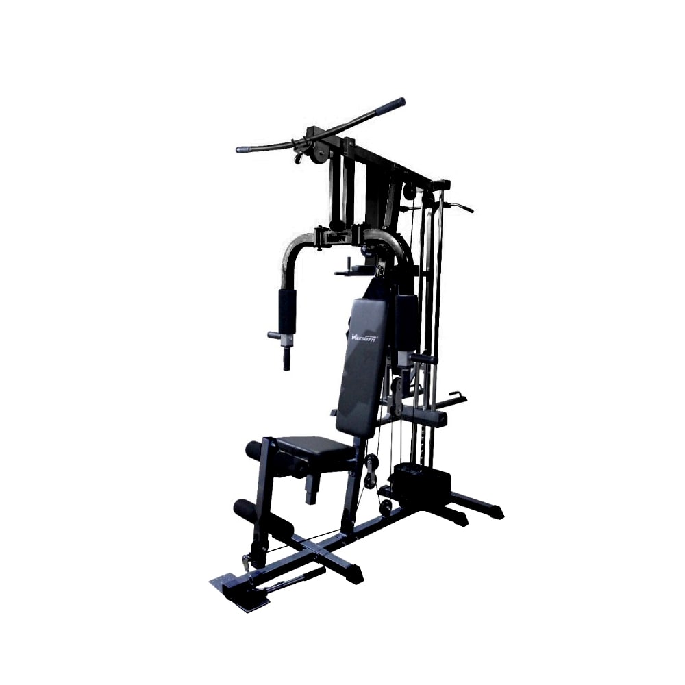 Volksgym Home Gym with Weight Stack 150 lbs, Black