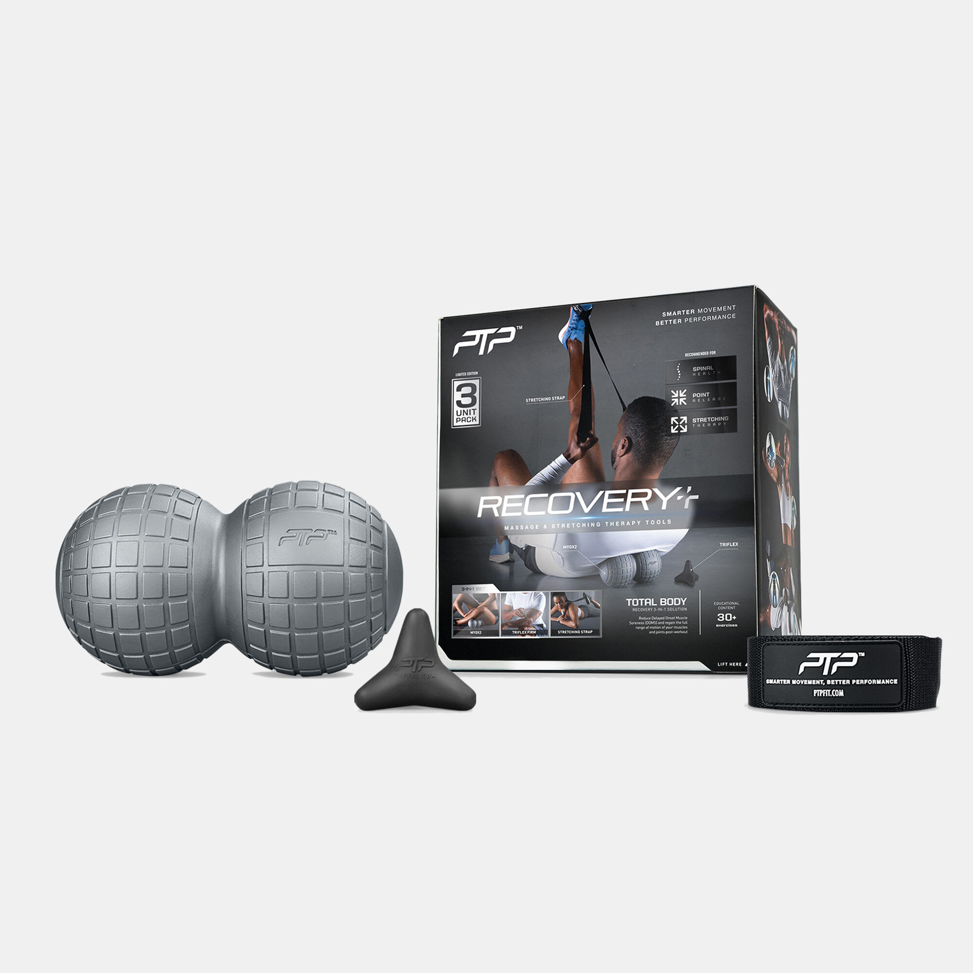 Recovery Pack Myo-X2/Stretching Strap/Triflex