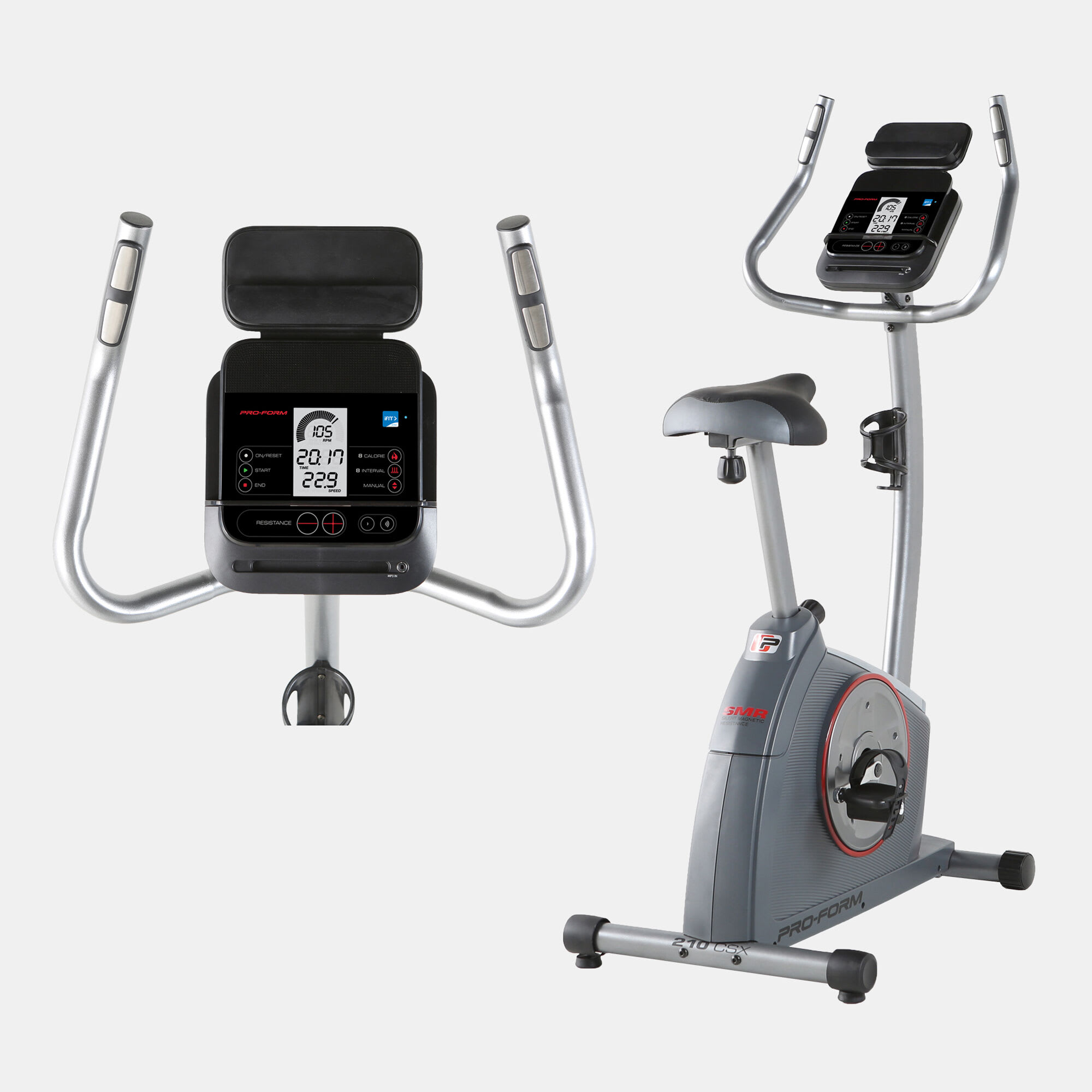 210 CSX Upright Exercise Bike