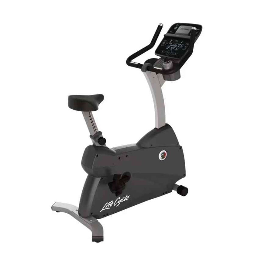 Life Fitness C3 Upright Lifecycle Exercise Bike with Track Console