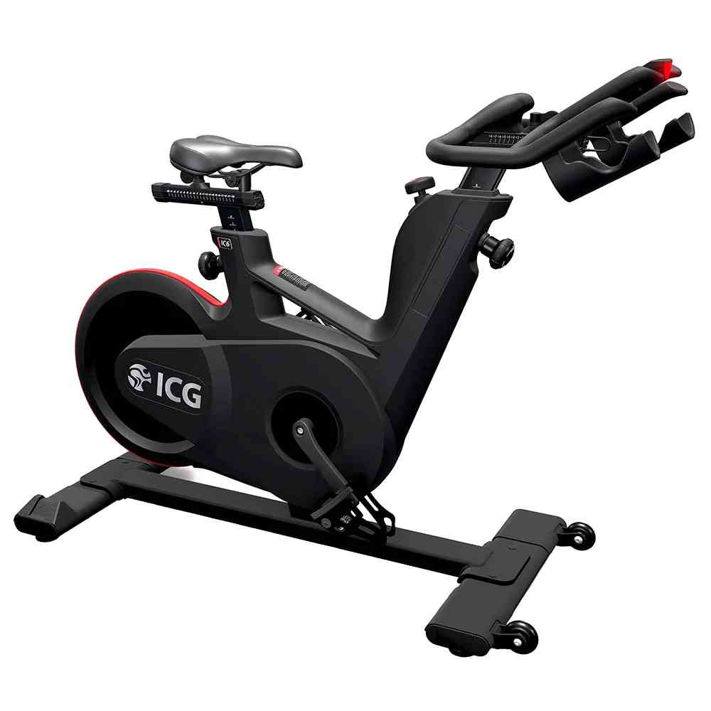 Life Fitness IC6 Belt Drive Indoor Cycle, Matt Black