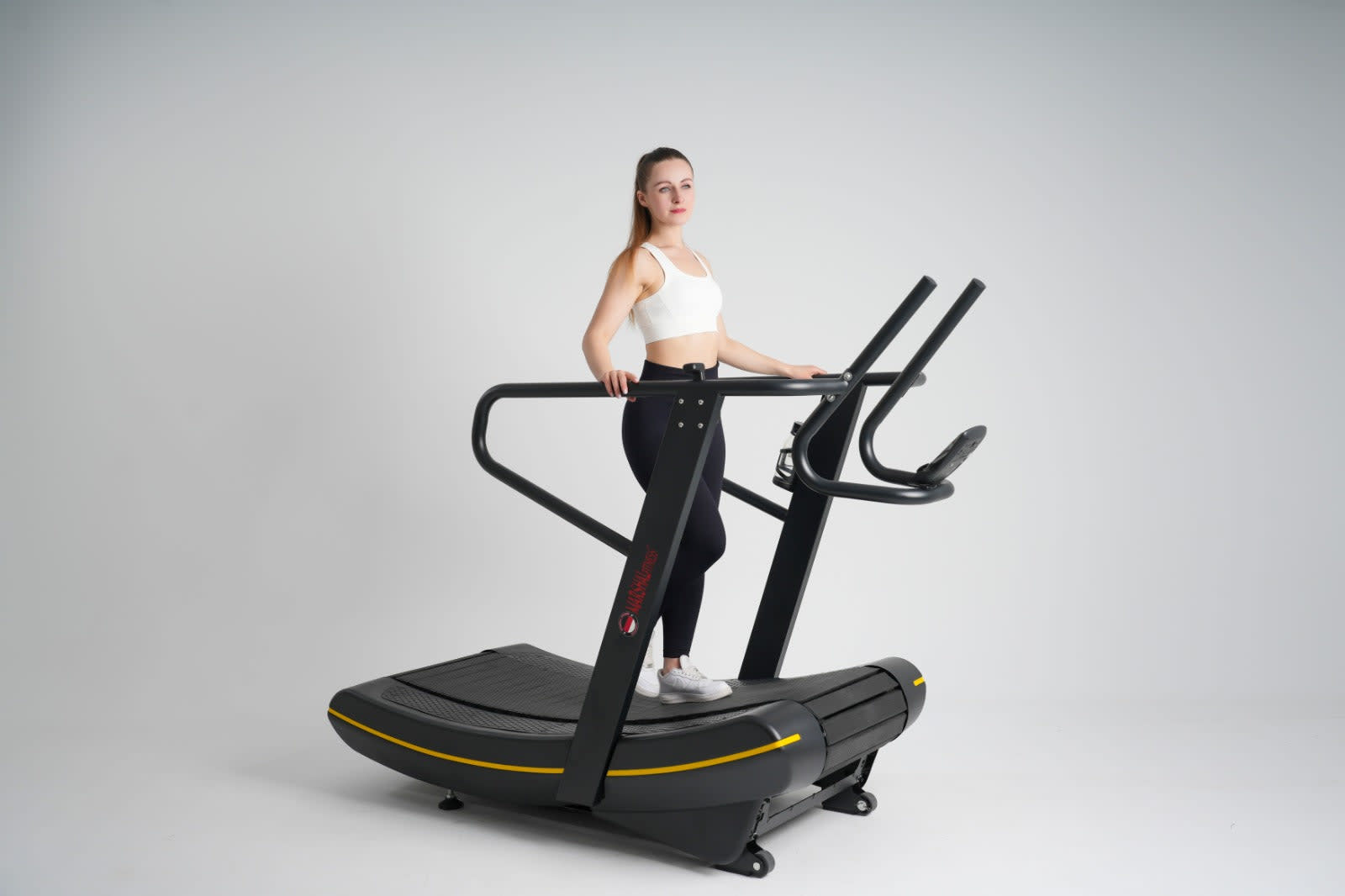 Marshal Fitness Manual Curved Treadmill