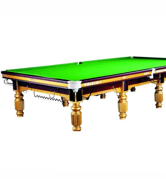 Wiraka Tournament M1 12ft Snooker Table/Gold