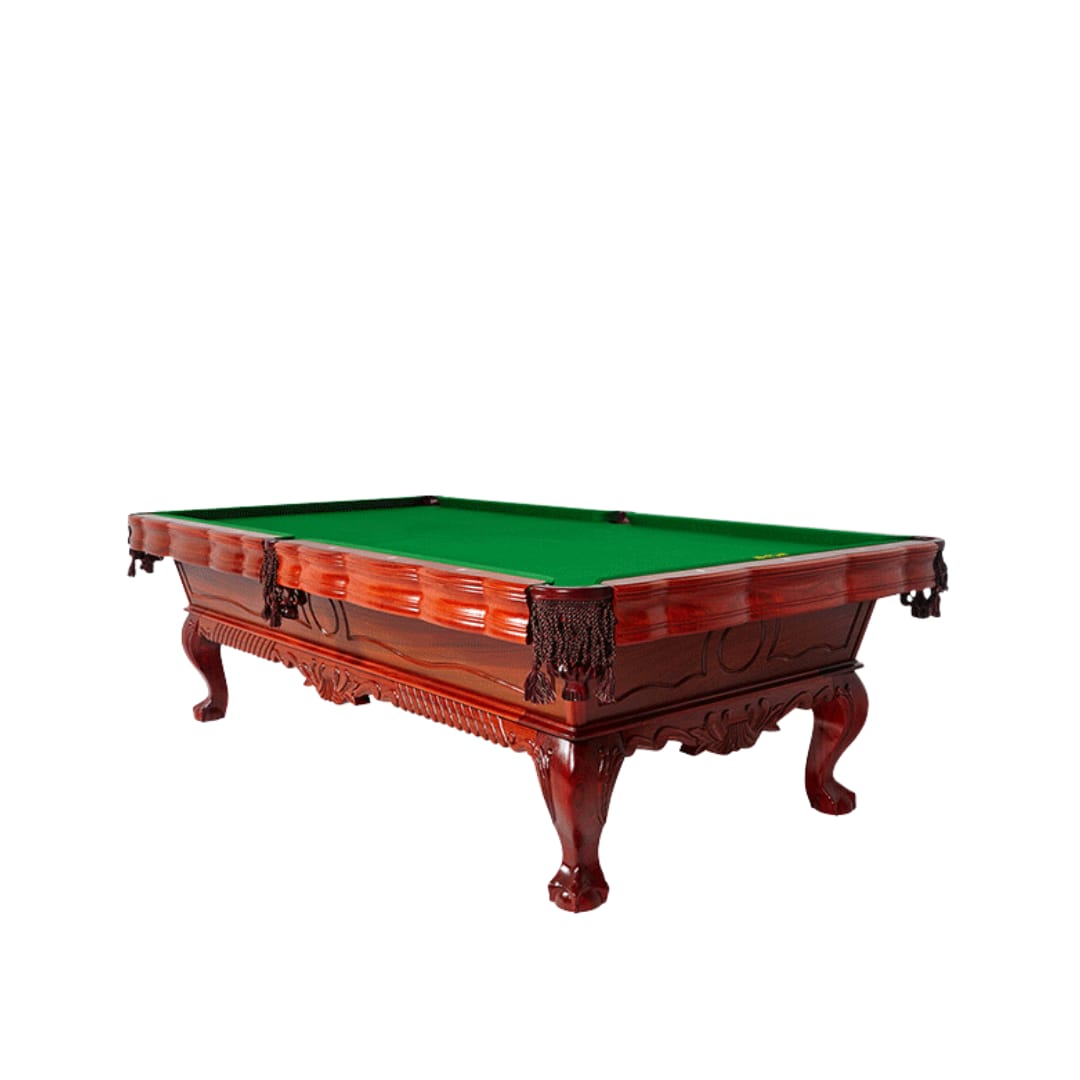 9ft STAR Pool Table XW8105-9A Mahogany Carved