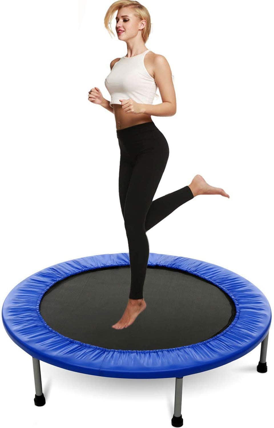 Mini Exercise Trampoline For Adults Or Kids - Indoor Fitness