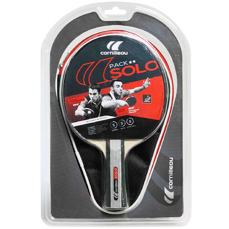 Cornilleau SPORT Pack Solo (1 bat and 1 cover )