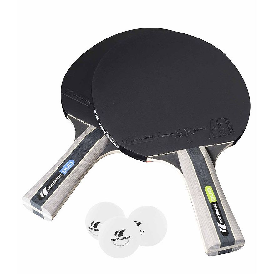 Cornilleau Sport Pack Duo | 2 Bats + 3 Balls