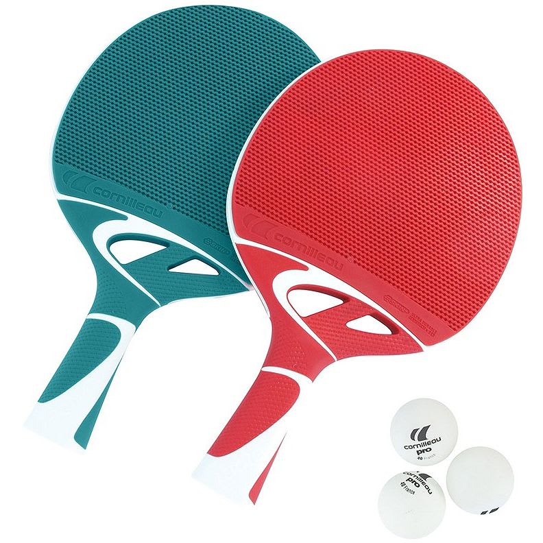 Cornilleau Tacteo Pack Duo | 2 Bats + 3 Balls