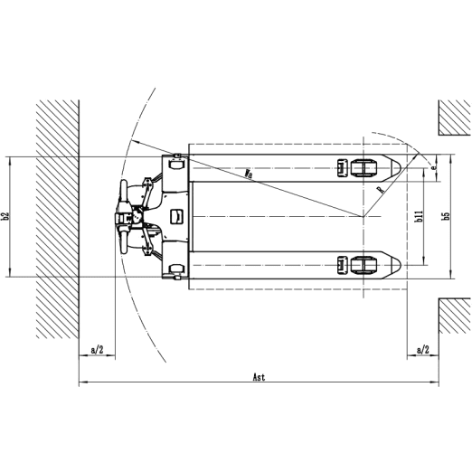 Elektrohubwagen von EP für 1500kg Elektrohubwagen von EP für 1500kg