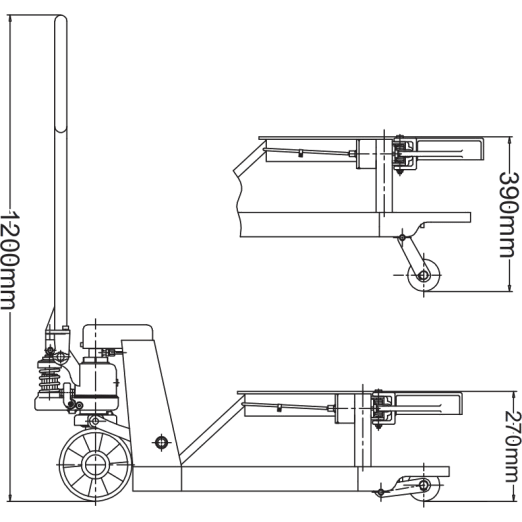 Fasshubwagen FHW von Hanselifter Fasshubwagen FHW von Hanselifter