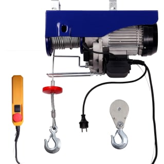 B-Ware: Elektrische Seilwinde mini Tragkraft 300 kg/600 kg 12 m/6 m 230 V