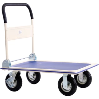 B-Ware: Transportwagen/ Schiebebügelwagen Luftbereifung 300 kg