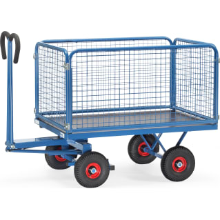 Fetra Handpritschenwagen verschiedene Belastbarkeiten - 600 mm hoch