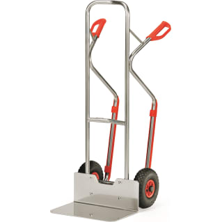Fetra Alukarre - Kapazität 200 kg - breite Schaufel - Gleitkufen