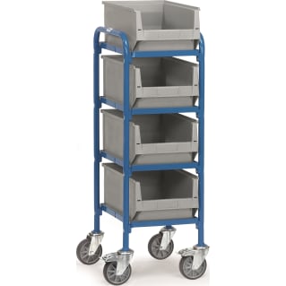 Fetra Beistellwagen 32921 - mit Kästen Ladefläche 320 x 470 mm