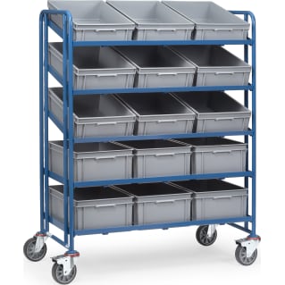 Fetra Eurokastenwagen 1398 -mit Kästen Ladefläche 1.240 x 610 mm