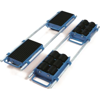 Fetra Fahrwerk, verstellbar 6952 Tragplatte 360 x 220 mm, 12 to.