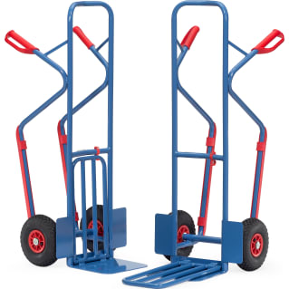 Fetra Paketkarre - Kapazität 300 kg - breite Schauel - Gleitkufen
