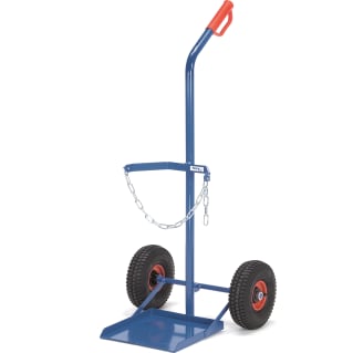 Fetra Stahlflaschenkarre - Kapazität 100 kg - 1 Propangasflasche - 33 kg