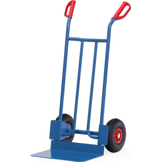 Fetra Stahlrohrkarre - Kapazität 250 kg - breite Schaufel