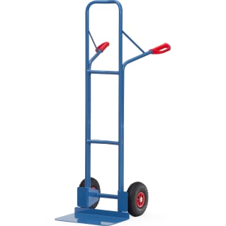 Fetra Stahlrohrkarre - Kapazität 300 kg - Höhe 1600mm - breite Schaufel