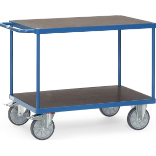 Fetra Tischwagen wasserfeste Plattformen - Kapazität 600kg