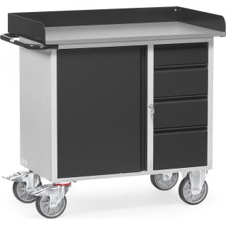 Fetra Werkstattwagen 12452/7016 Ladefläche 985 x 590 mm