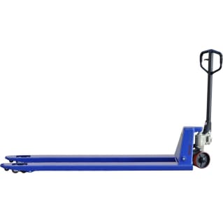 B-Ware: Hubwagen lang für 2000 kg | Gabellänge 2000 mm blau